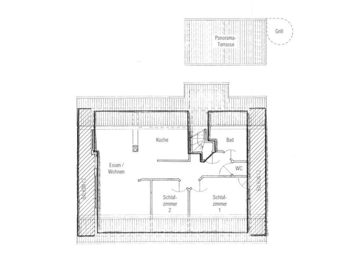 Black Forest Appartement - Brandenkopfblick تسل-آم-هارمرزباخ المظهر الخارجي الصورة